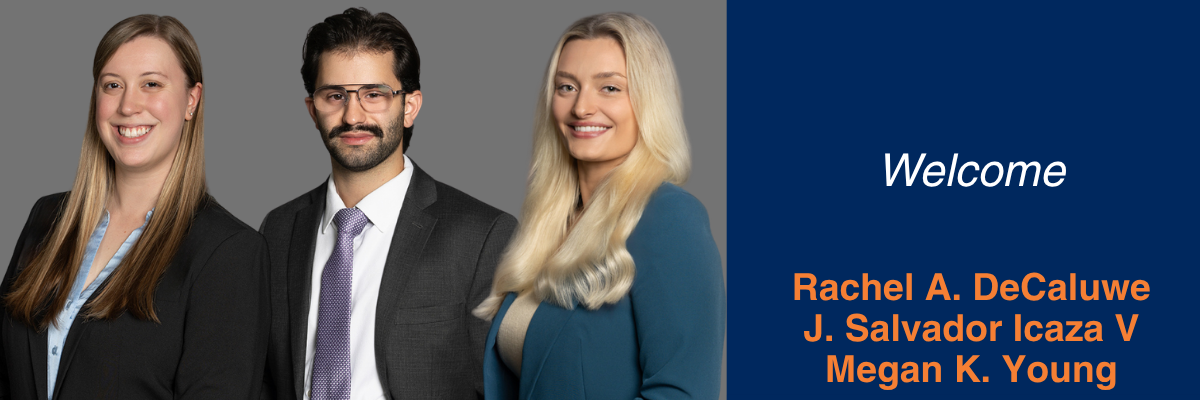 New Attorneys